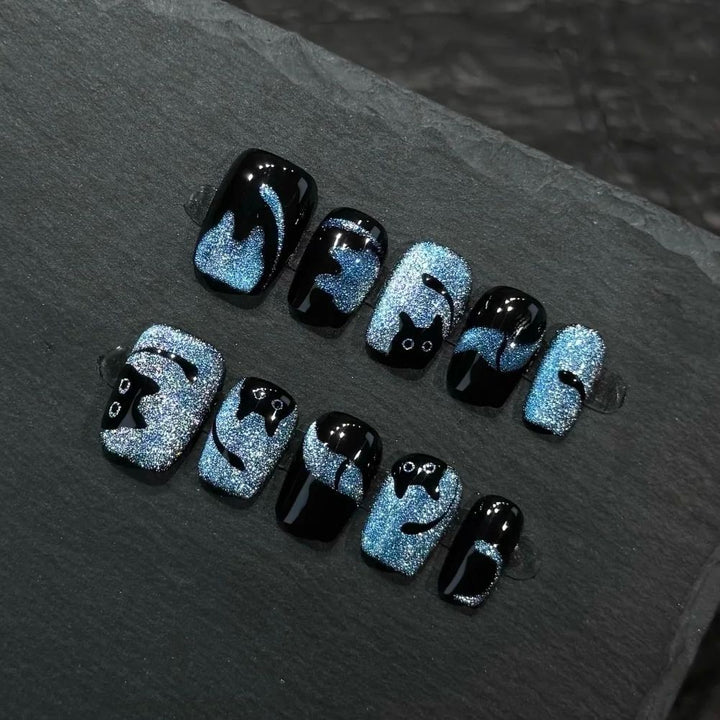 Artistic Press-On Nail Art Design Set Bowlift