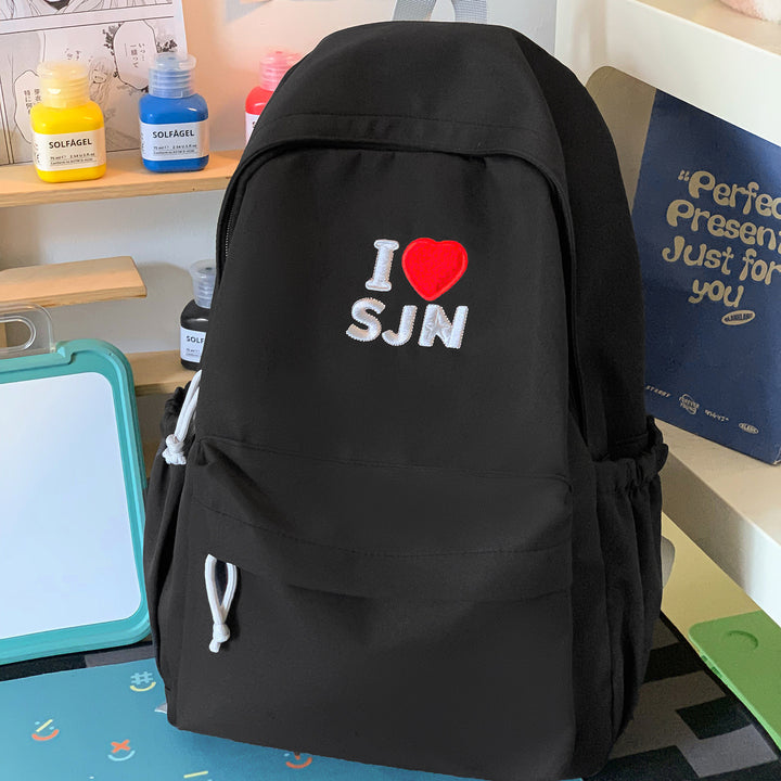Embroidered Graphic Backpack Bowlift