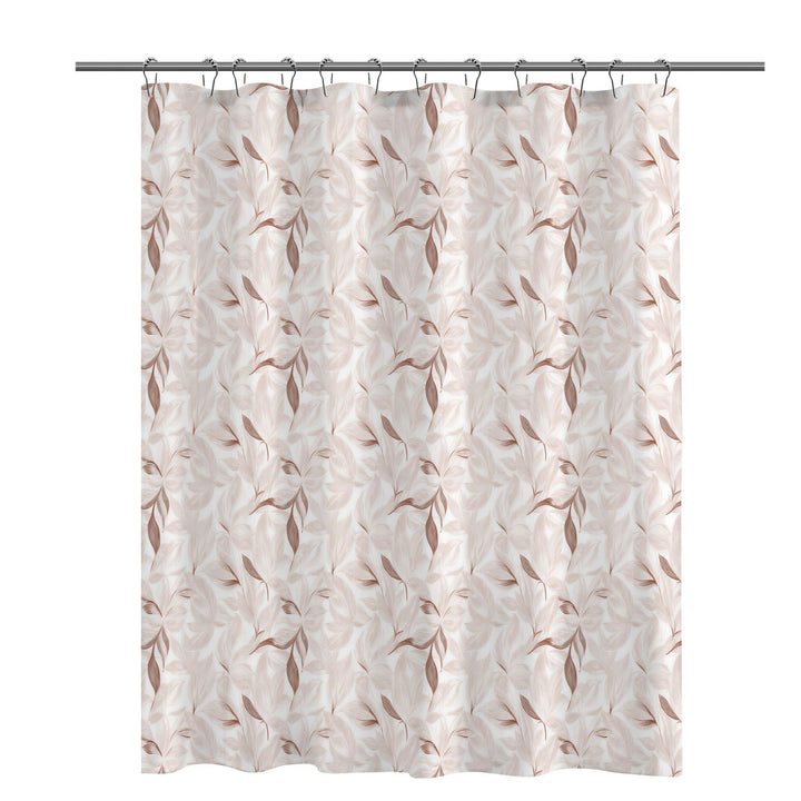 Artistic Floral Print Shower Curtain Bowlift