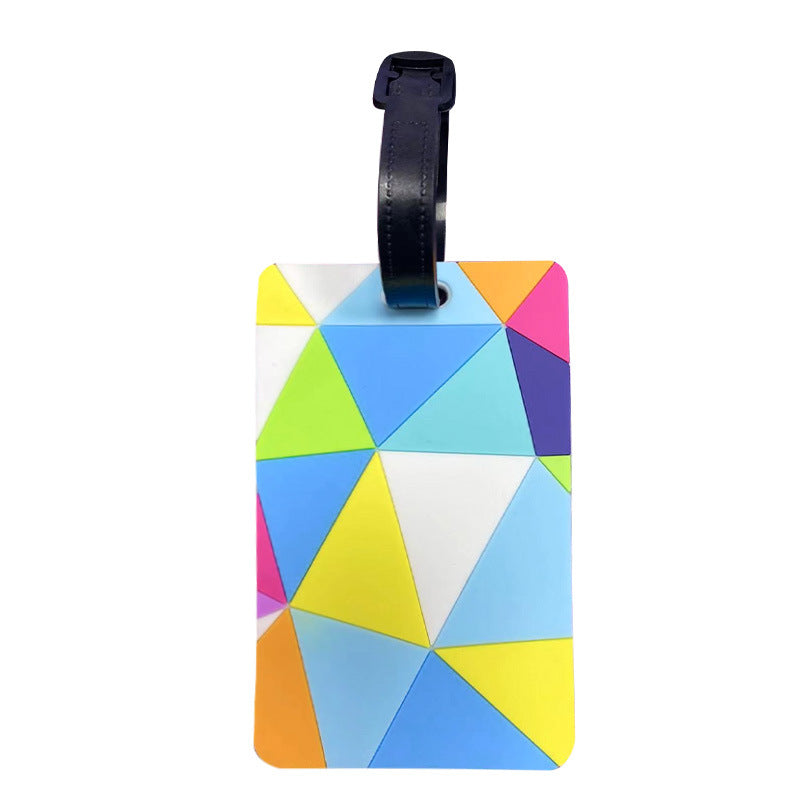 Geometric Travel Luggage Tag Bowlift