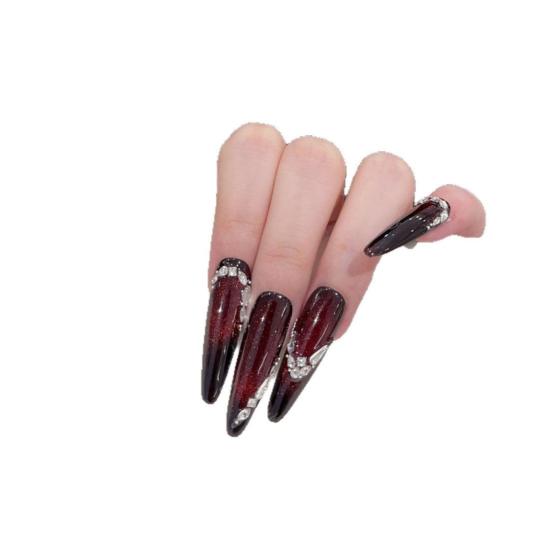 Glamorous Press-On Nails Bowlift