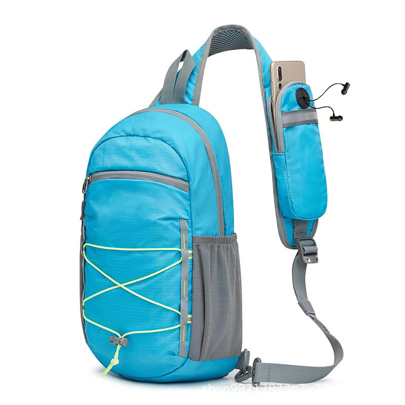 Sling Backpack with Multifunctional Storage and Ergonomic Carrying System Bowlift