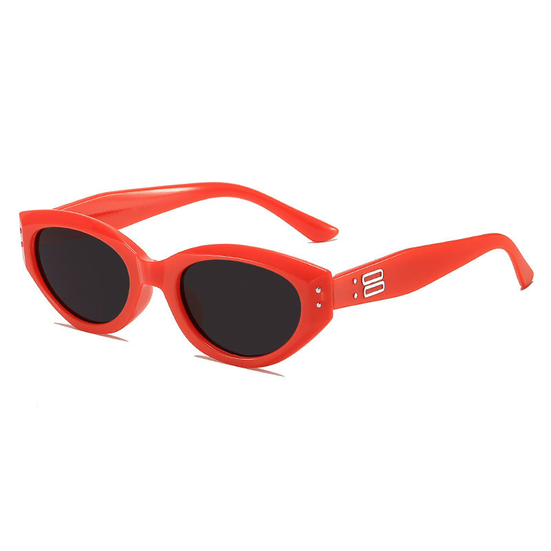 Women's stylish sunglasses in contemporary style with narrow frame Bowlift