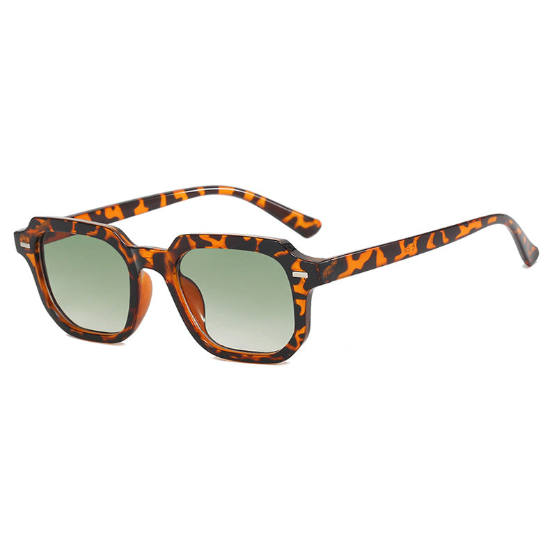 Women's square sunglasses with stylish frame structure and UV protection Bowlift