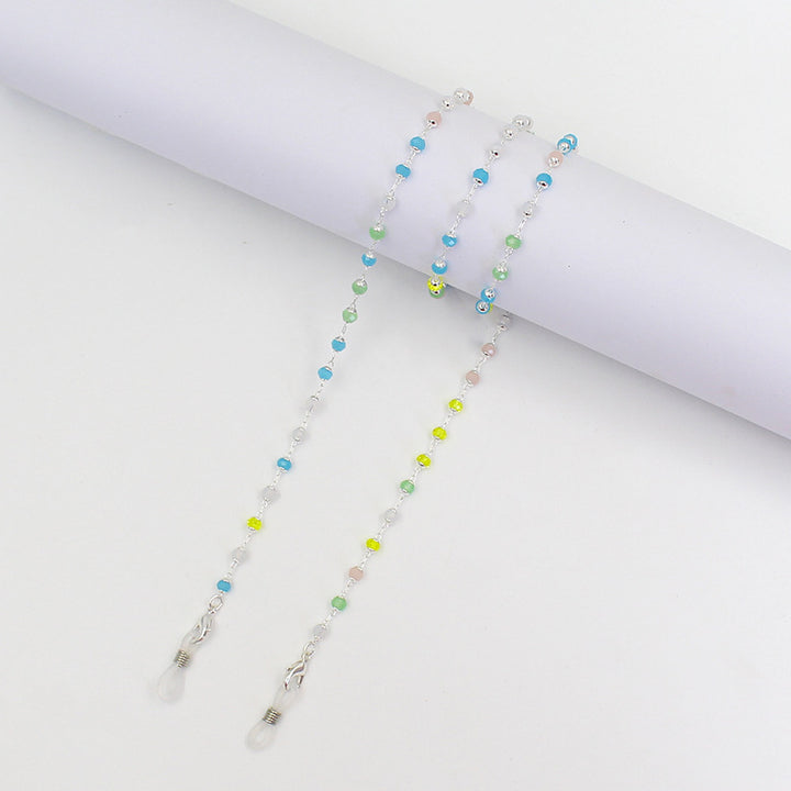 Stylish Beaded Eyewear Chain Bowlift
