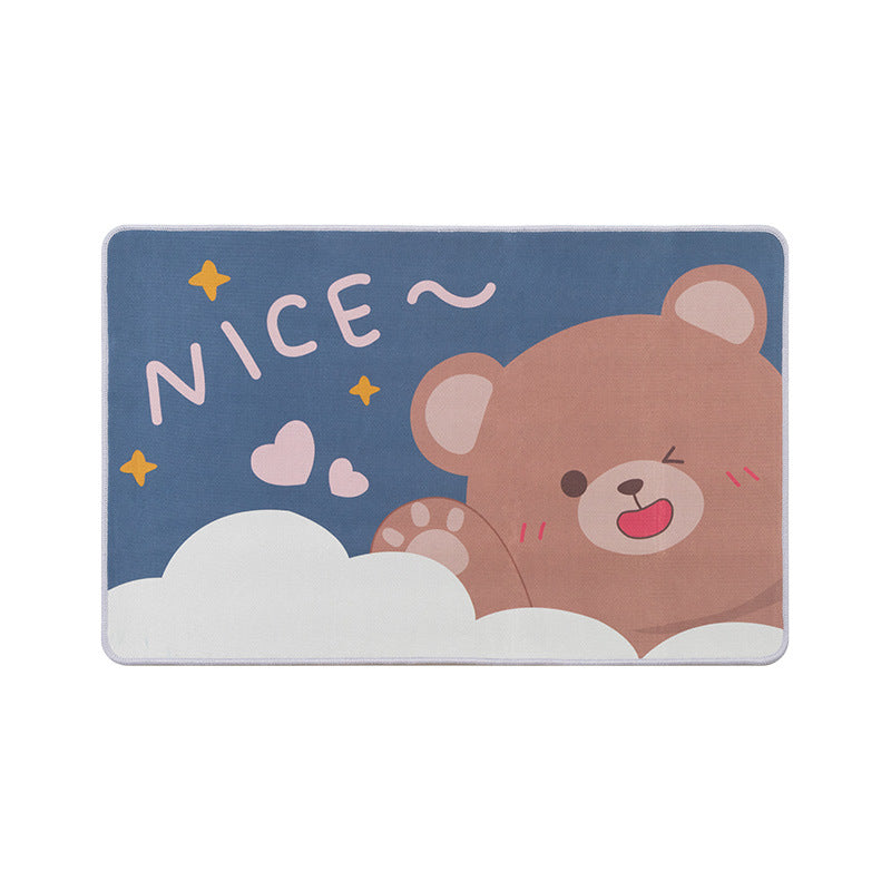 Cute Whale-Themed Bath Mat