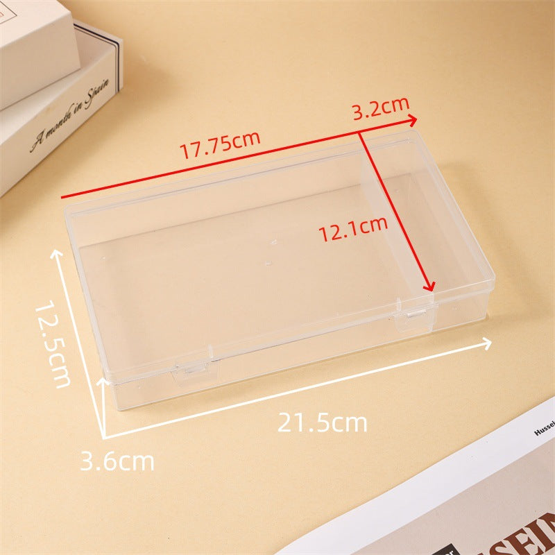 Transparent Storage Organizer with Secure Lid Bowlift