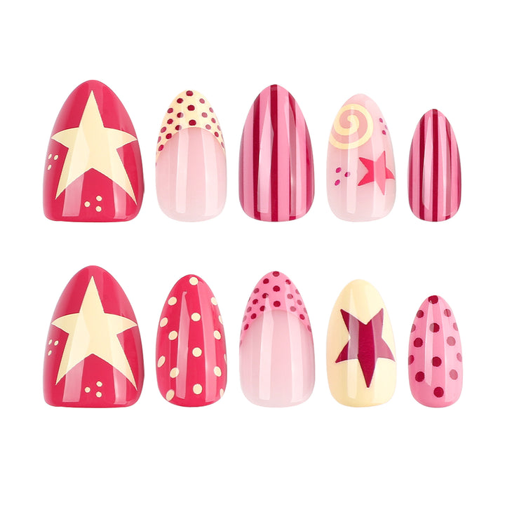 Creative and colorful nail art Bowlift