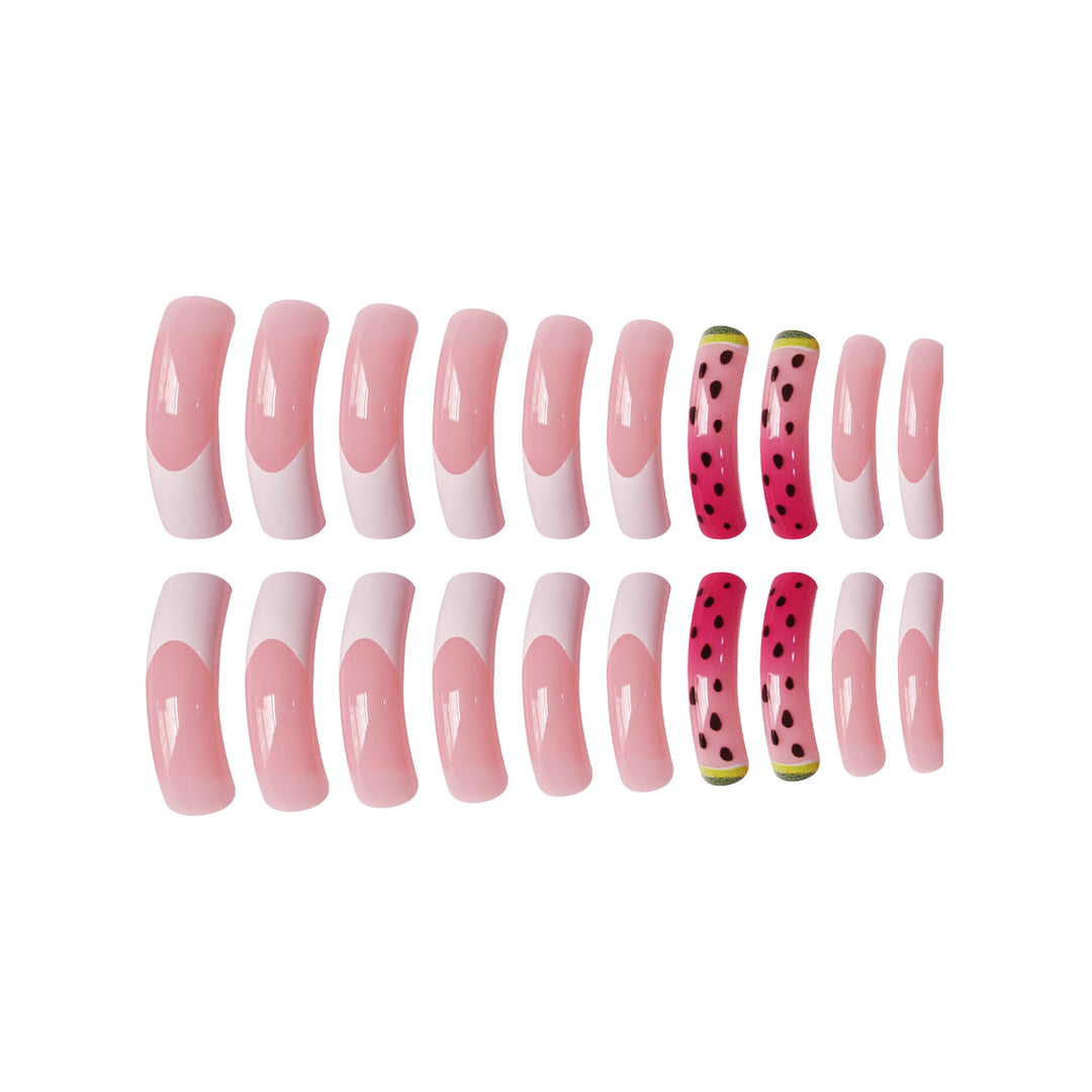 Creative Watermelon Nail Art Extensions Bowlift