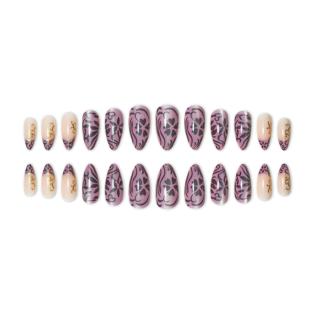 Ornamental Nail Art Extensions Bowlift