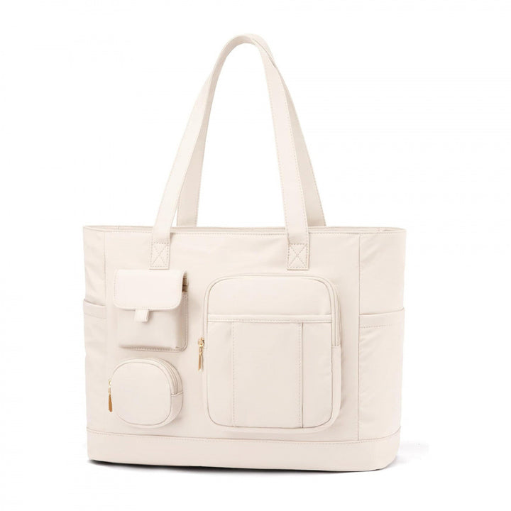 Practical everyday bag with multifunctional compartments Bowlift