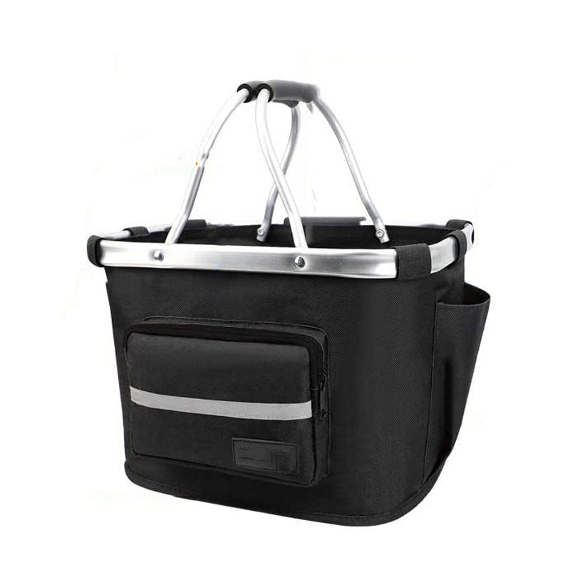 removable durable pet bike basket with aluminum frame Bowlift
