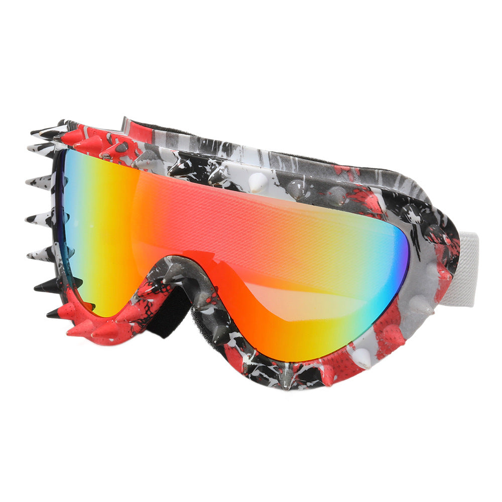 Women's stylish protective glasses with distinctive spike design Bowlift