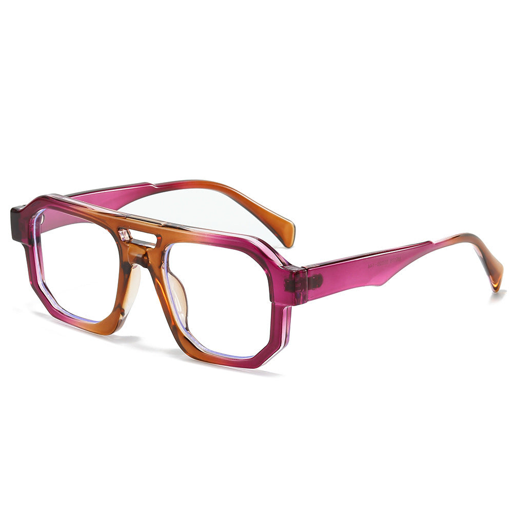 Fashion-Forward Geometric Oversized Sunglasses Bowlift