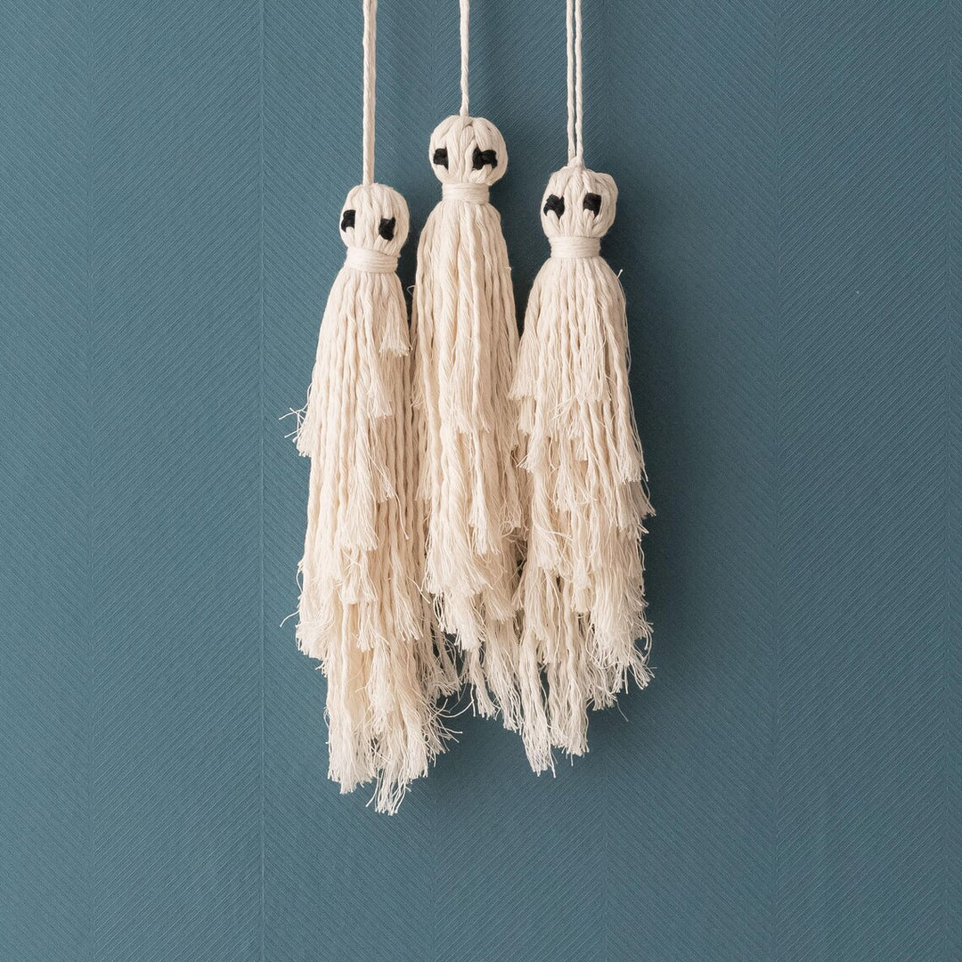 Decorative Macrame Hanging Tassel Bowlift