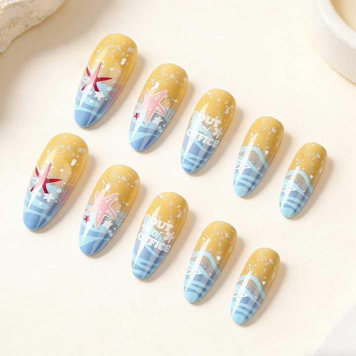 Themed Press-On Nail Art Bowlift
