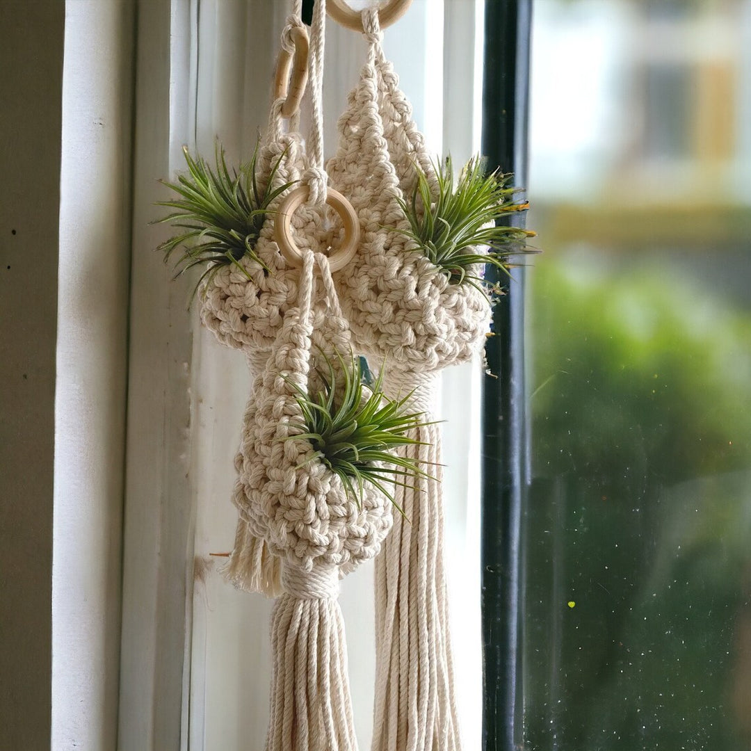 Macrame Hanging Planter Bowlift