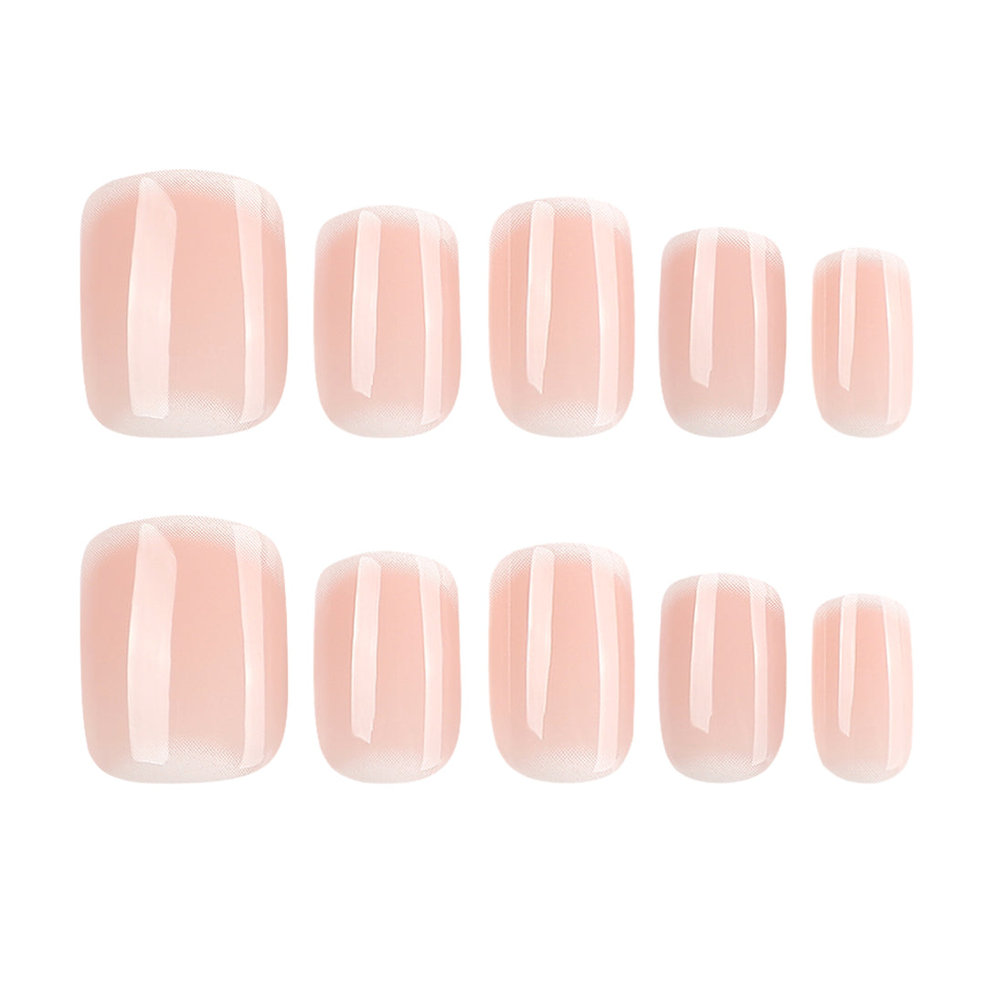 Premium Nail Art in Elegant French-Tip Design Bowlift