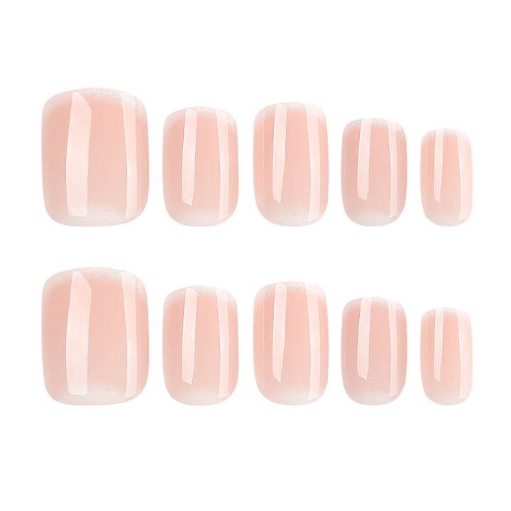 Premium Nail Art in Elegant French-Tip Design Bowlift