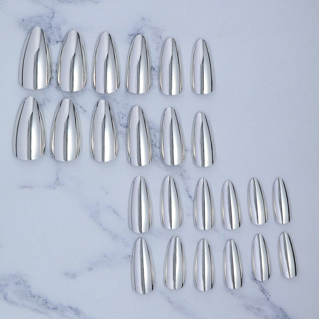 Premium Sculpted Press-On Nail Tips Bowlift