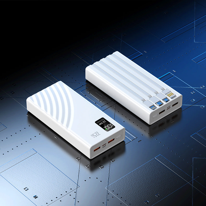 High-performance power bank with multifunctional connection options Bowlift