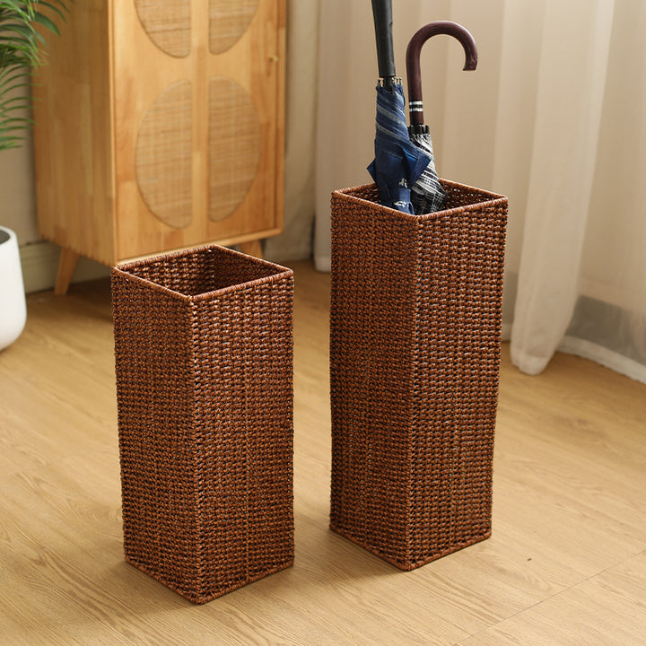 Decorative Wicker Storage Vase Bowlift