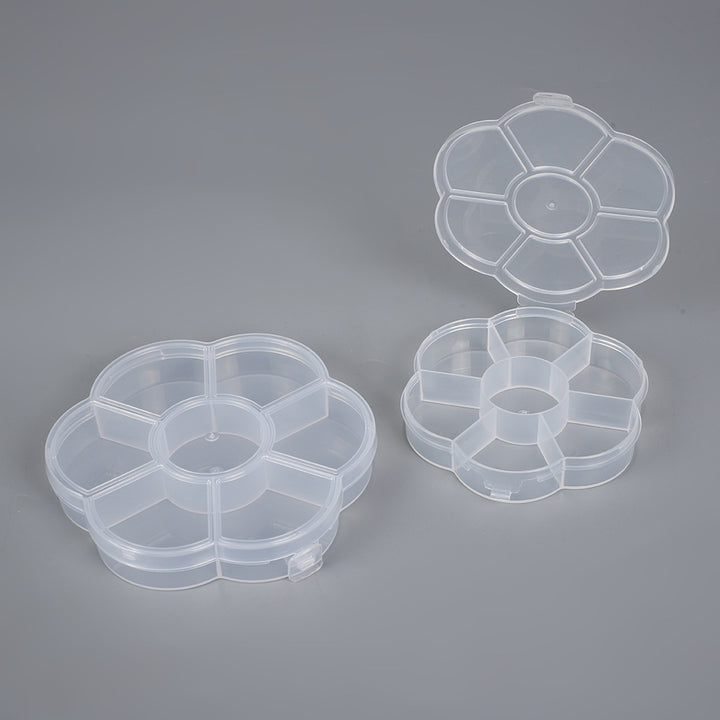 Flower-Shaped Multi-Section Storage Organizer Bowlift