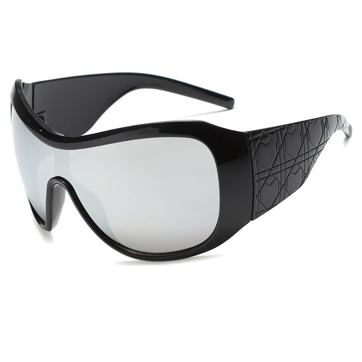 Men's Sporty Wraparound Sunglasses Bowlift