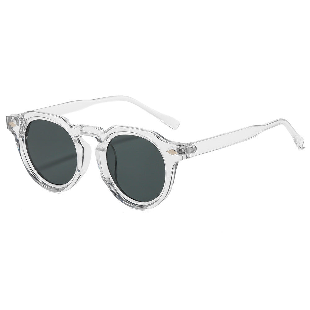 Retro-Inspired Round Frame Sunglasses Bowlift