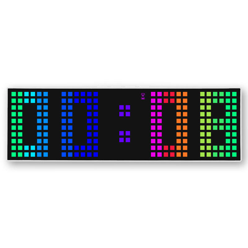Digital LED alarm clock with color change Bowlift
