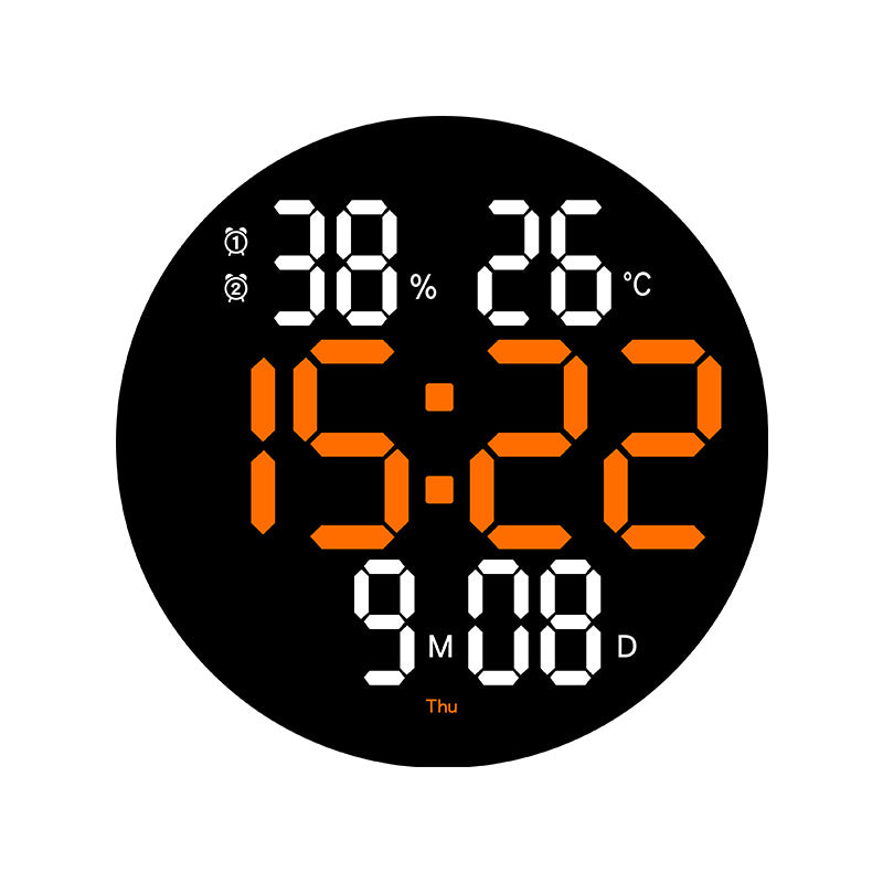 Digital weather clock with hygrometer and thermometer Bowlift