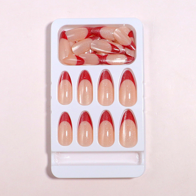Elegant Stiletto-Style Press-On Nails Bowlift