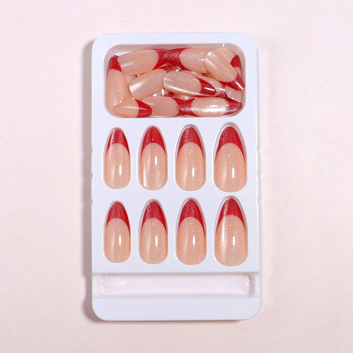 Elegant Stiletto-Style Press-On Nails Bowlift