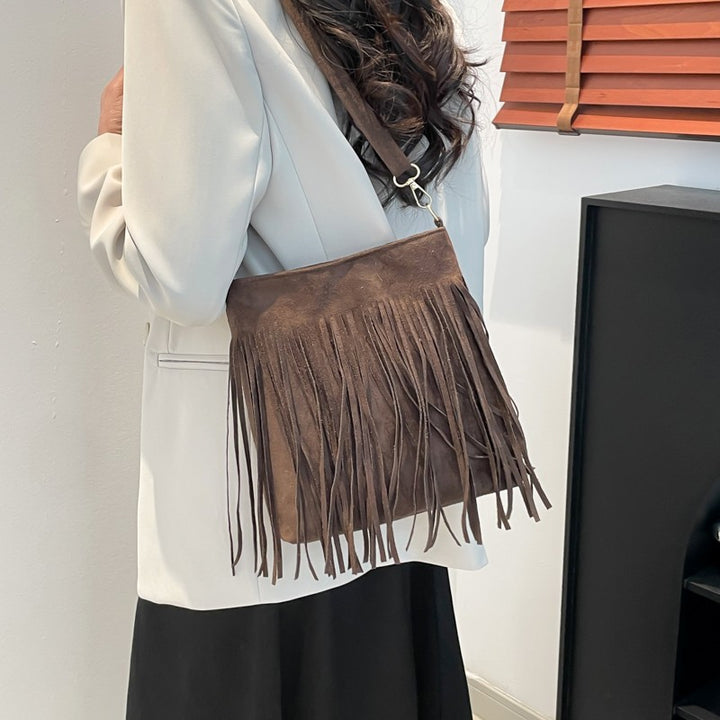WoFringe Detail Bohemian Crossbody Bag Bowlift