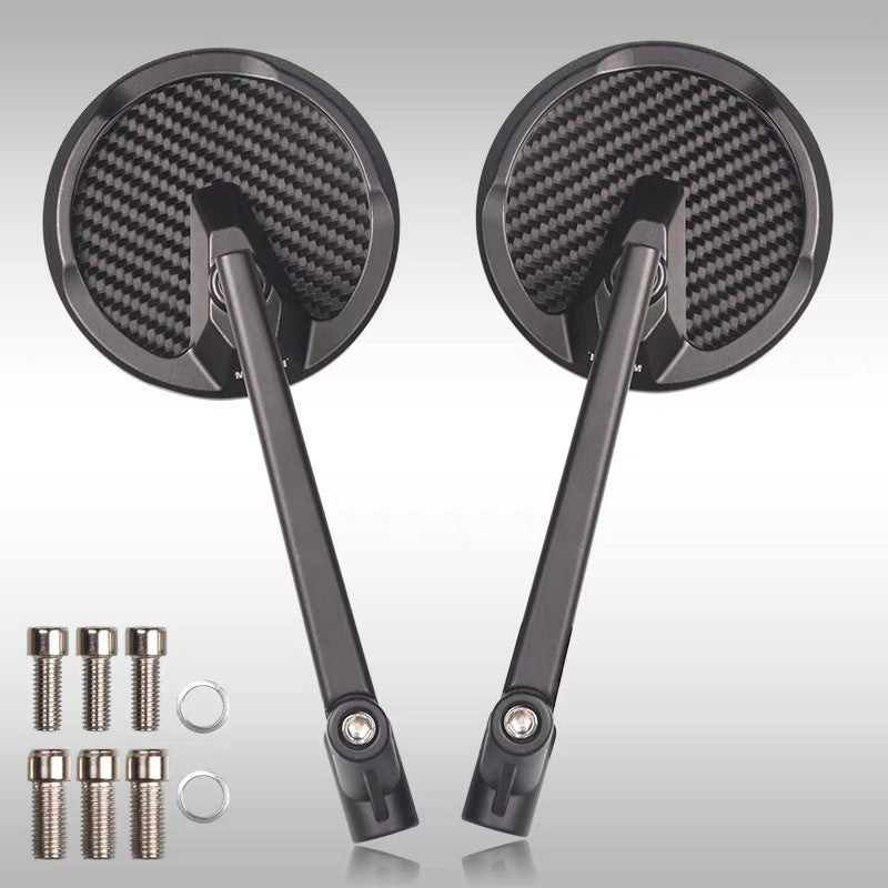 Adjustable Performance Motorcycle Mirrors Bowlift