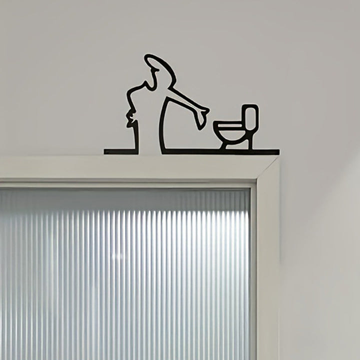 Wall decoration with animal motif Bowlift