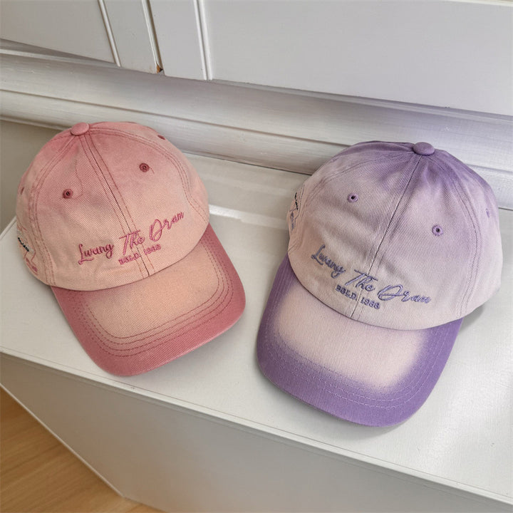 Women's Vintage-Inspired Adjustable Baseball Cap Bowlift