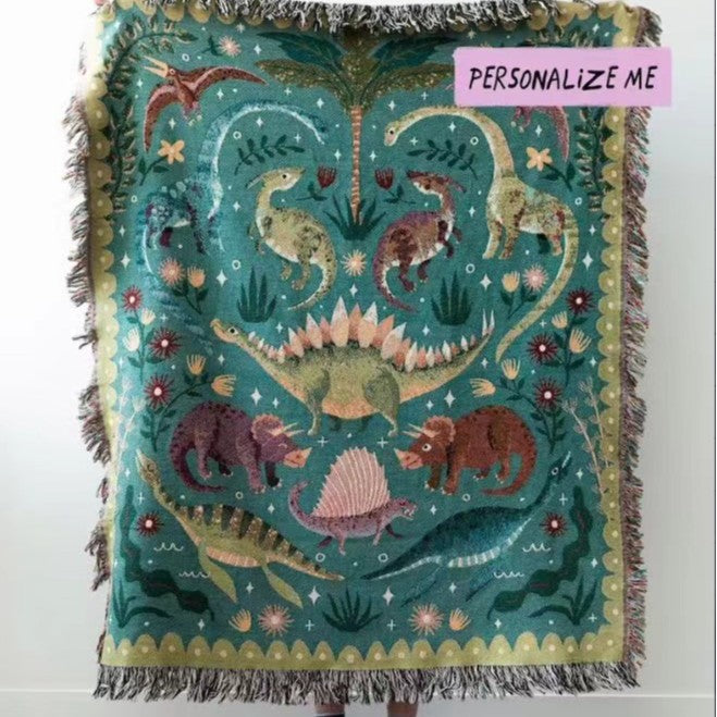 Artistic Decorative Throw Blanket