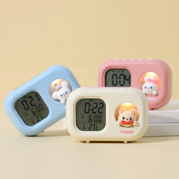 Digital Alarm Clock Bowlift