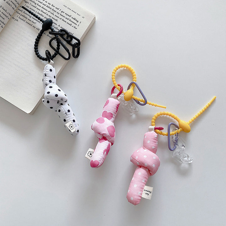 Cute keychains with smiley design Bowlift