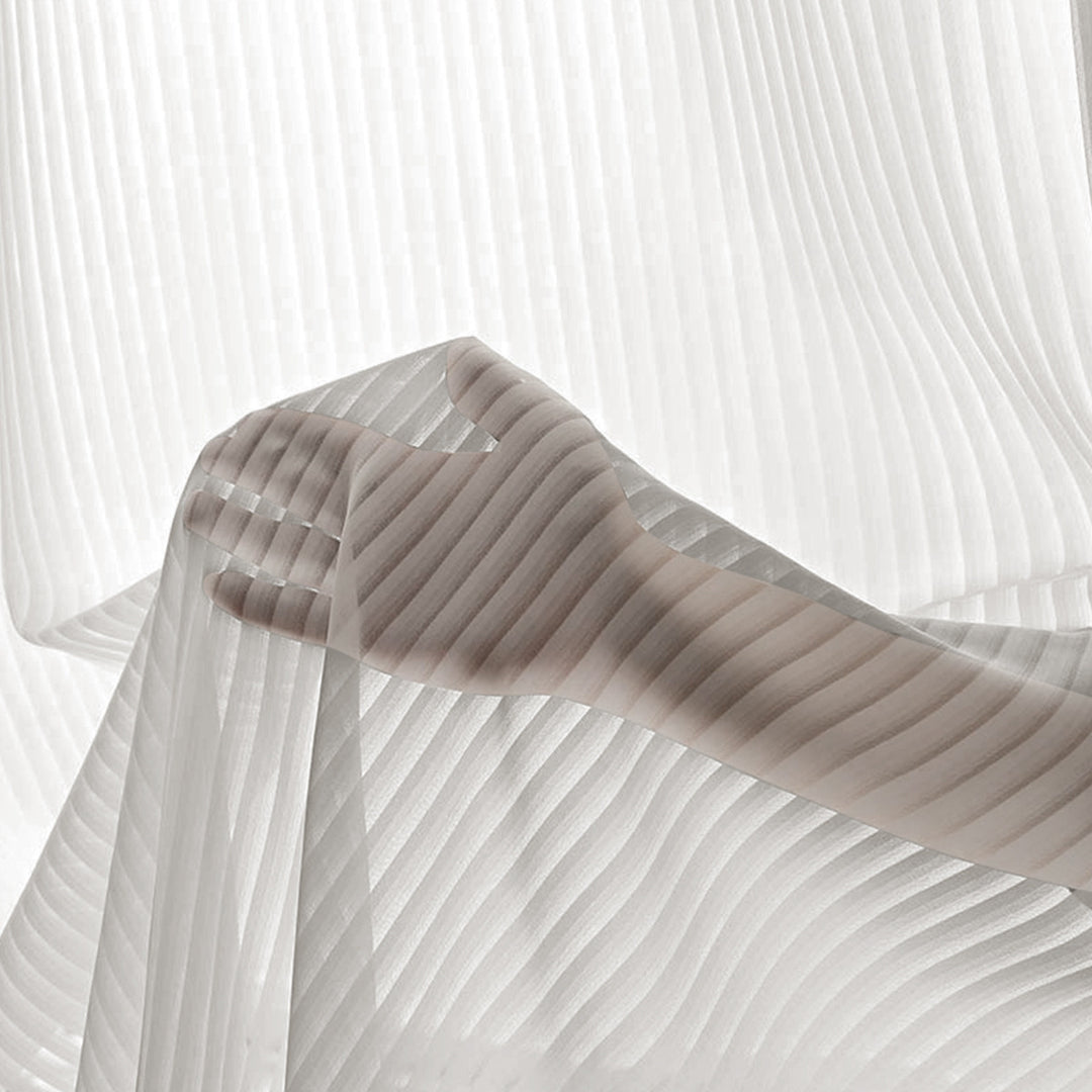 Sheer Pleated Window Curtain