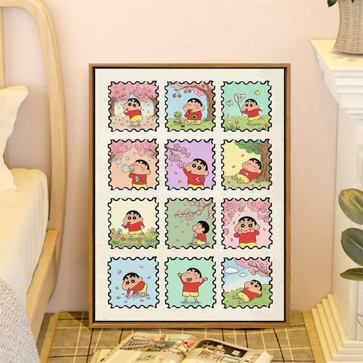 Whimsical Family-Themed Canvas Wall Art Bowlift