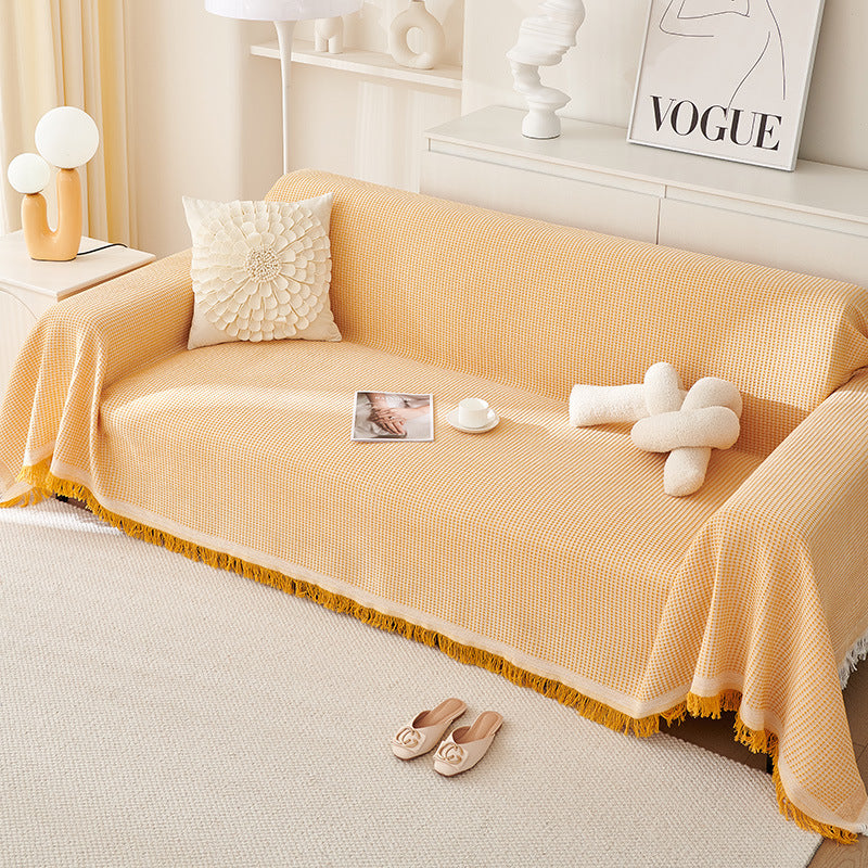 Soft Woven Sofa Throw Blanket