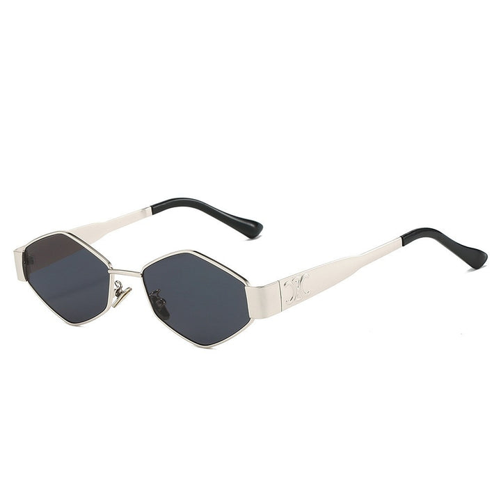 Elegant Angular Shield Sunglasses