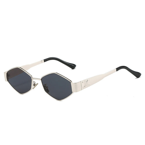 Elegant Angular Shield Sunglasses