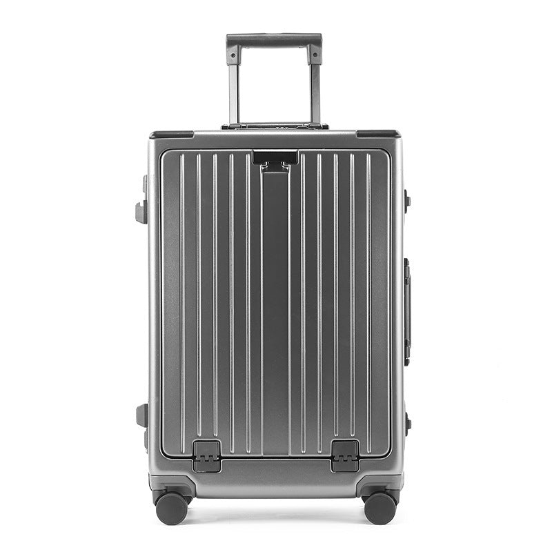 Unisex Impact-Resistant Hard Shell Carry-On Suitcase Bowlift