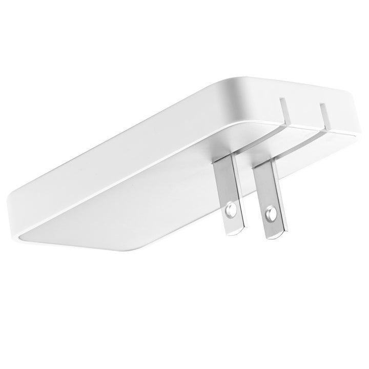 Compact dual-port USB wall charger with foldable plug Bowlift