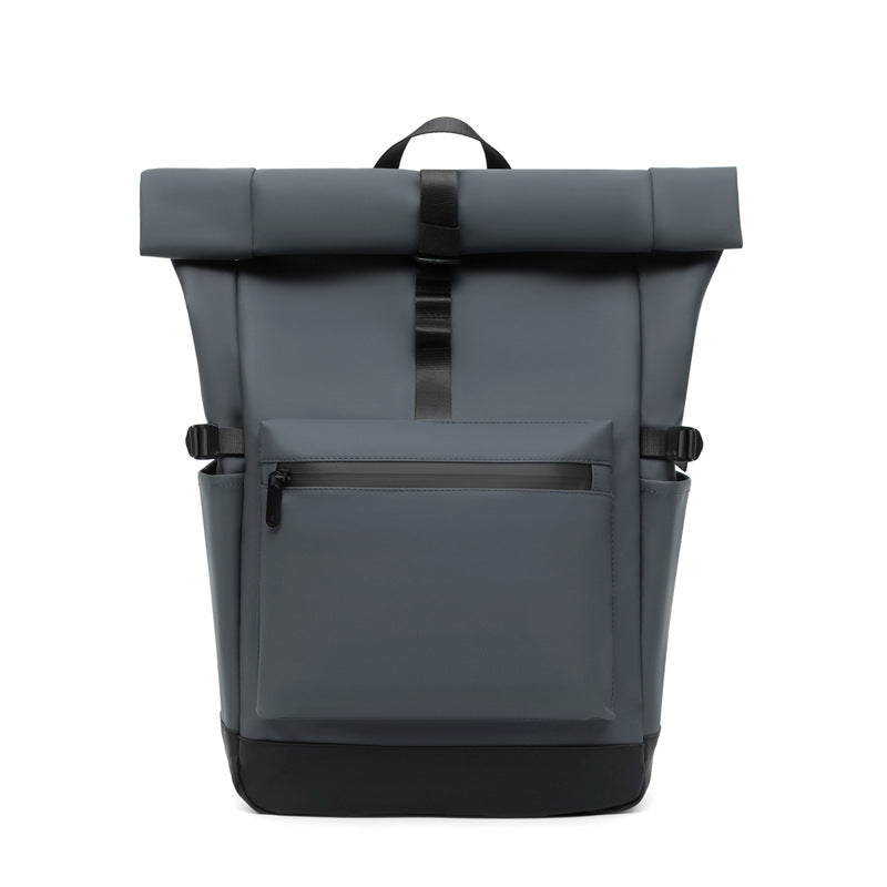 Waterproof Roll-Top Urban Backpack Bowlift