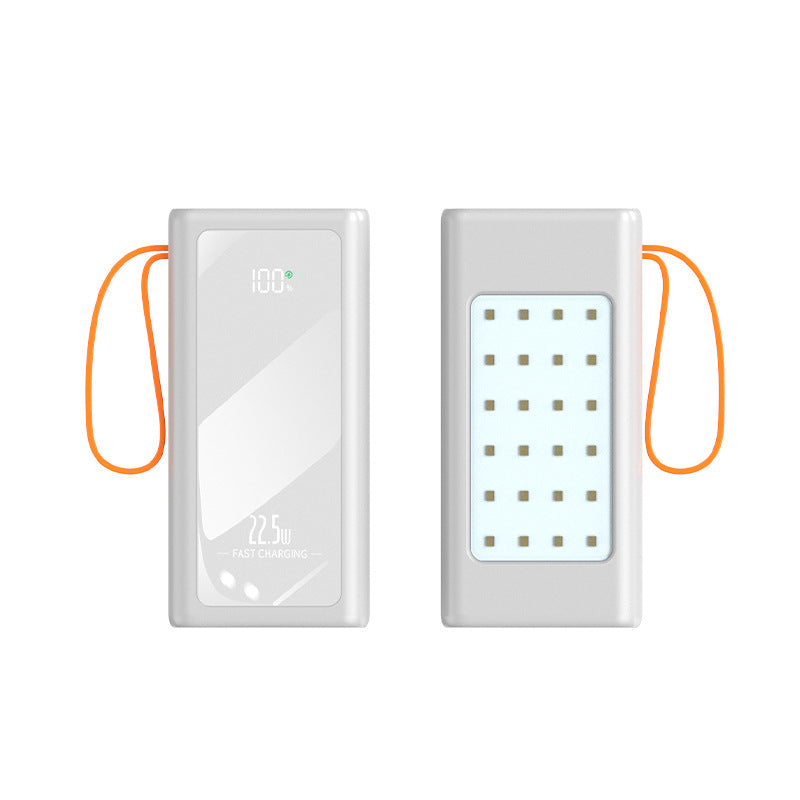 portable Multi-USB Powerbank with LED light Bowlift