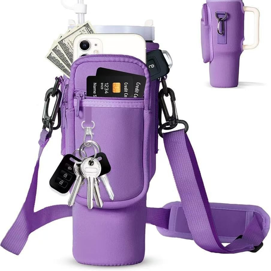 Women's insulated bottle with versatile carrying bag Bowlift